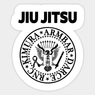 JIU JITSU - ROCK N ROLL Sticker